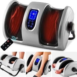 Best Choice Products Foot Massager Machine, Therapeutic Reflexology Massager w/ High-Intensity Rollers - 1 of 4