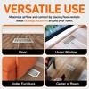 Basketweave Floor Register Vent with Mesh Cover Trap - 4 of 4