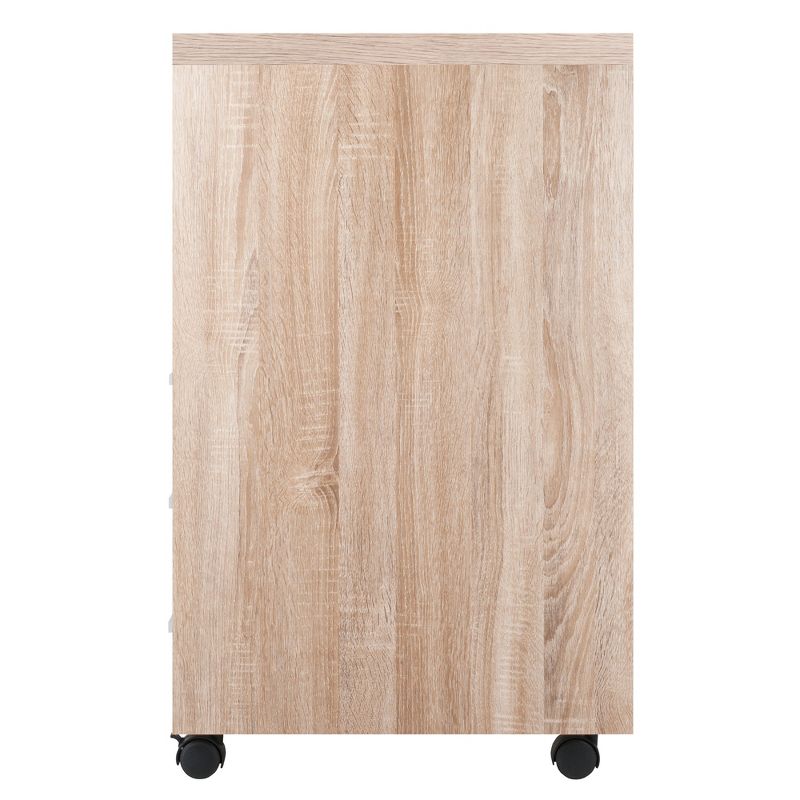 Kenner Mobile 3 Drawer Storage Cabinet Wood - Winsome, 5 of 10