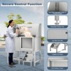 Stainless Steel Utility Sink, Dog Bathing Station, Large Dog Washing Station W/ Dog Bath Brush, Commercial Kitchen Sink, Wide Compartment, Outdoor - 4 of 4