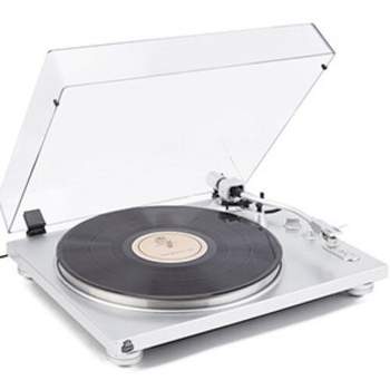 GPO PR 100 Turntable Bluetooth Built in Pre Amp Audio TechnicaCartrigde Silver