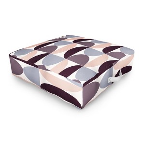 Colour Poems Patterned Geometric Shapes CCI Outdoor Floor Cushion - Deny Designs - 1 of 2