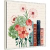 Amanti Art Books and Blooms I by Yvette St. Amant Framed Canvas Wall Art - 2 of 4