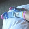 Land of Dreams Socks - Fire Breathing Unicorn on a Dolphin! from the Sock Panda (Men's or Women's Sizes) - 4 of 4