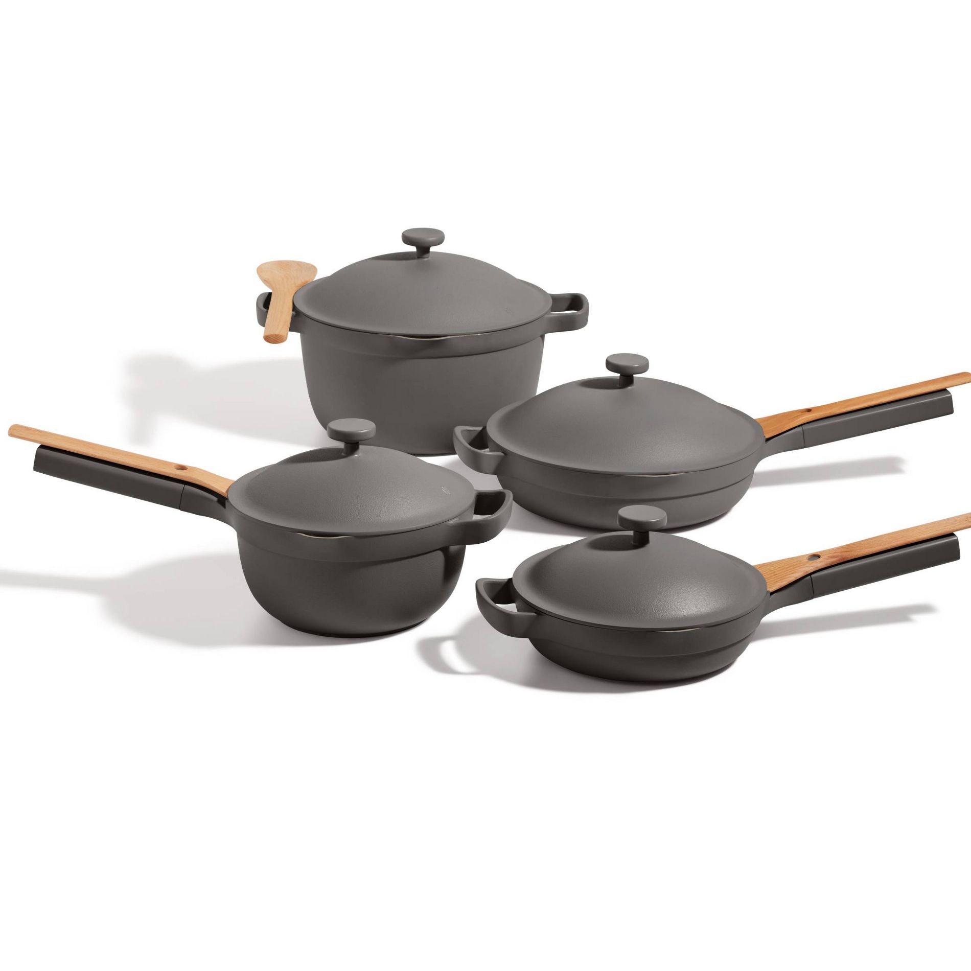Our Place 13pc Always Pan and Perfect Pot Cookware Set with Lids, Steamer Basket, and Spoons
