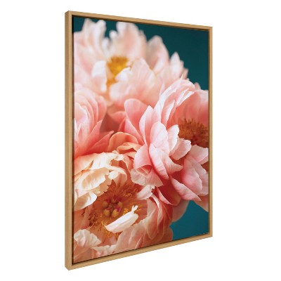 Kate & Laurel All Things Decor 28"x38" Sylvie Margot Wall Art: Tranquil Botanical Canvas