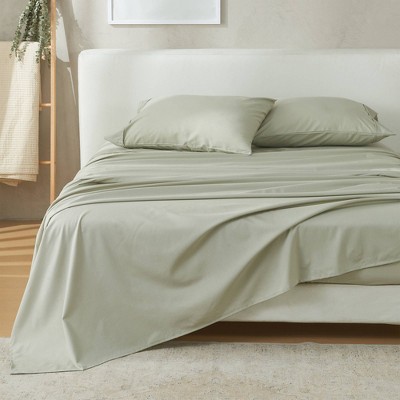 Patina Vie Cotton Blend Solid Sheet Set