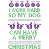 Men's Design By Humans Dog Christmas By AmberDawn888 T-Shirt - 2 of 4