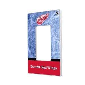 NHL Eastern Conference Teams Ice Wordmark Hidden-Screw Light Switch Plate for Single Rocker - 1 of 4