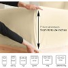 Extra Deep Pocket 4 Piece Sheet Set - Soft Bed Sheets, Fits 18"-24" Mattresses - CGK Linens - 3 of 4