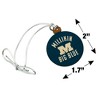 Millikin University Big Blue Logo Mini Small Tiny Wood Christmas Tree Holiday Ornament - 4 of 4