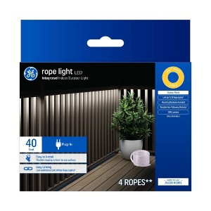 GE Household Lighting Soft White 40' Plug-In Rope Light - 1 of 4