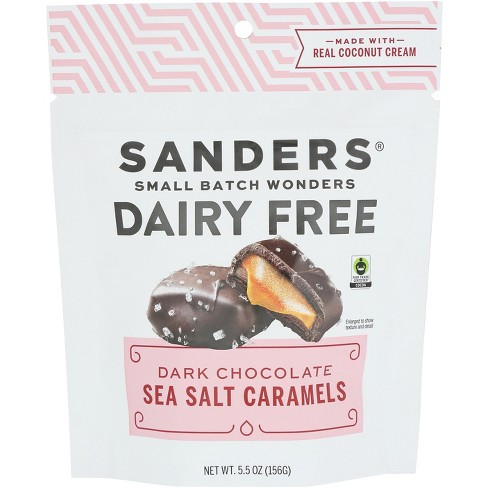 Sanders Caramel Dark Chocolate Dairy Free - Case of 6 - 5.5 oz - image 1 of 1