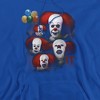 It 1990 Many Faces Of Pennywise Adult Pull-Over Hoodie - 2 of 4
