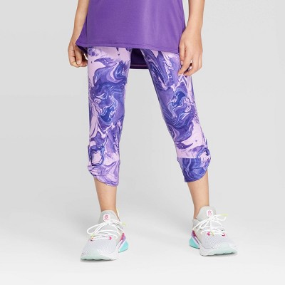 purple champion leggings