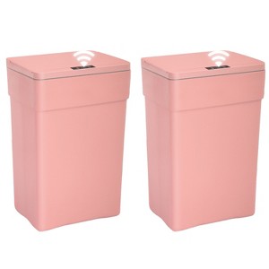 BestMassage 13 Gallon Automatic Touchless Trash Can Kitchen Garbage Can with Lid and Resistant Finish and Odor Control - 1 of 4
