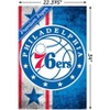 Trends International NBA Philadelphia 76ers - Logo 15 Unframed Wall Poster Prints - 3 of 4
