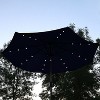 Sunnydaze Outdoor Aluminum Pool Patio Umbrella with Solar LED Lights, Tilt, and Crank - 9' - 4 of 4