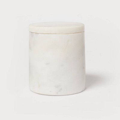 DII CAMZ38970 Ceramic Canister Set/3 White Marble