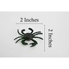 Collectible Wildlife Gifts | Mud Crab, Saltwater, Rock Crab, Rubber, Crustacean Design, Hand Painted, Model,  Gift      2 1/2"       F589 B34 - 2 of 4