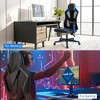Costway Gaming Chair Swivel Computer Office Chair w/ Adjustable Mesh Back - 4 of 4