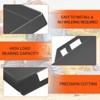 1/4" Skid Steer Attachment Plate, Universal Quick Mount Plate, Grade 50 Structural Steel, Anti-Rust Surface,Silver - 4 of 4