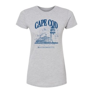 Women's - Instant Message - Cape Cod Fitted Graphic T-Shirt - 1 of 3