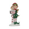 Transpac Resin 12.25 in. Multicolor Christmas Jolly North Pole Elf Figurine - 2 of 4