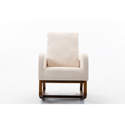 Dolonm COOLMORE living room Comfortable rocking chair accent chair
