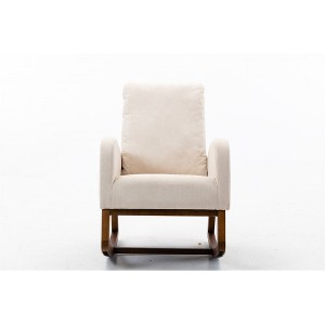 Dolonm COOLMORE living room Comfortable rocking chair accent chair - 1 of 4