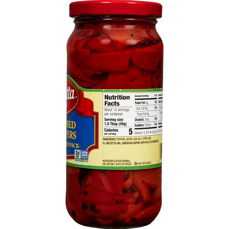 Mezzetta Mild Roasted Red Bell Peppers - 16oz, 5 of 6