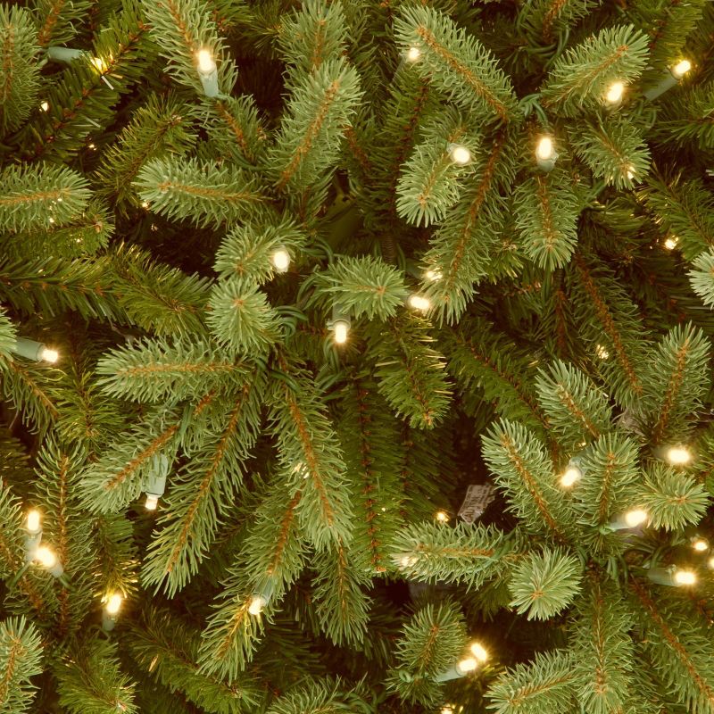 6.5ft Pre-lit Slim Jersey Fraser Fir Artificial Christmas Tree Clear Lights - National Tree Company, 4 of 8