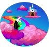 Junior's Design By Humans Smokes in the sky By LilLogan T-Shirt - 2 of 3