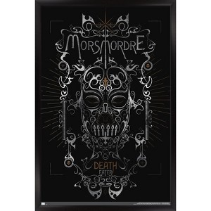 Trends International The Wizarding World: Harry Potter - Death Eater Morsmordre Framed Wall Poster Prints - 1 of 4