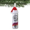Kurt S. Adler 4.0 Inch White Claus Seltzer Ornament Silver Can Santa Hat Tree Ornaments - 2 of 3