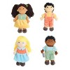 Kaplan Early Learning Multicultural Soft Dolls - Set of 4 - 3 of 4