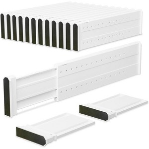 Tree City Adjustable Drawer Divider 15-21 inches | ABS Baby Clothes Storage Tool | Kitchen and Bathroom Organizer - 1 of 4