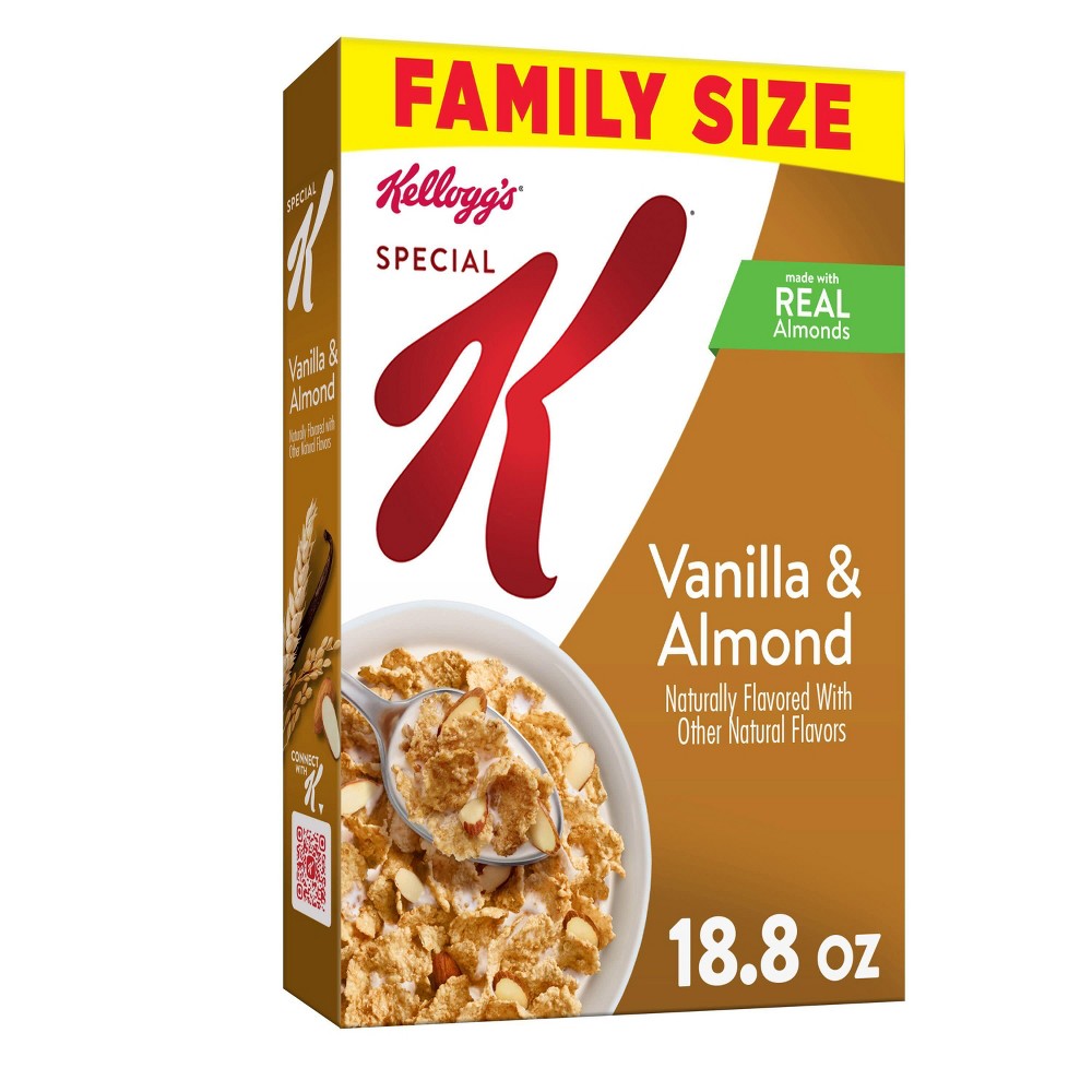 UPC 038000143694 product image for Special K Vanilla Almond Breakfast Cereal - 18.8oz - Kellogg's | upcitemdb.com