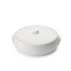 Portmeirion Sophie Conran White Small Oval Covered Casserole Dish - 2 of 4