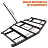 WhizMax Wide Drag Harrow, Steel Driveway Drag with Pin Hitch, Tow Behind Landscape Leveling Rake 50lbs Max Heavy-Duty Lawn Leveling Tools - 3 of 4