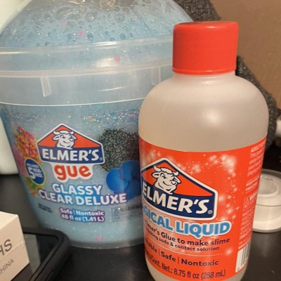 Elmer's Glue Spooky Slime Kit, Clear Glue, Glitter Glue Pens and Magical  Liquid Slime Activator Solution, 8 Count