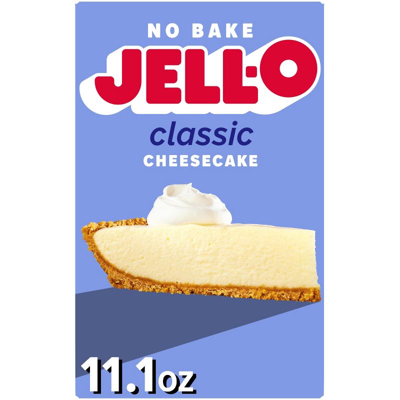Jell-O No Bake Real Cheesecake Dessert - 11.1oz, 1 of 12