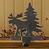 Park Designs Moose & Tree Stocking Hanger - Set of 2 - 2 of 2