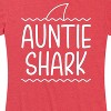 Women's - Instant Message - Auntie Shark Short Sleeve Graphic T-Shirt - 2 of 4