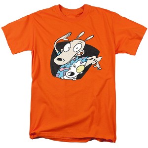 Rocko'S Modern Life Winking Spunky Adult T-Shirt Orange - 1 of 4