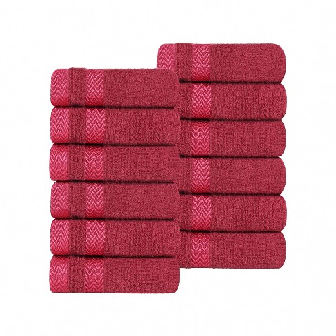 Charisma Soft 100% Hygro Cotton Luxury 4-piece Hand and Washcloth Towel  Set, Whi