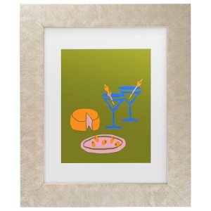 Trademark Fine Art - Natalie Sizemore  Before the Meal II Matted Framed Art - 1 of 4