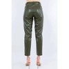 Women's PU Leather Cropped Pants - WHITEROOM+CACTUS - 3 of 3