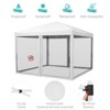 10 x 10 FT Pop Up Canopy, 3 Height Adjustable Instant Canopy with Mosquito Netting, Heavy Duty Sun Shade for Patio, Backyard - 2 of 4
