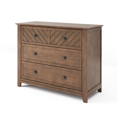 Child Craft Atwood 3 Drawer Dresser for Nursery or Bedroom, Plenty of Storage, Anti-Tip Kit Included to Prevent Tipping, Non-Toxic, Baby Safe Finish